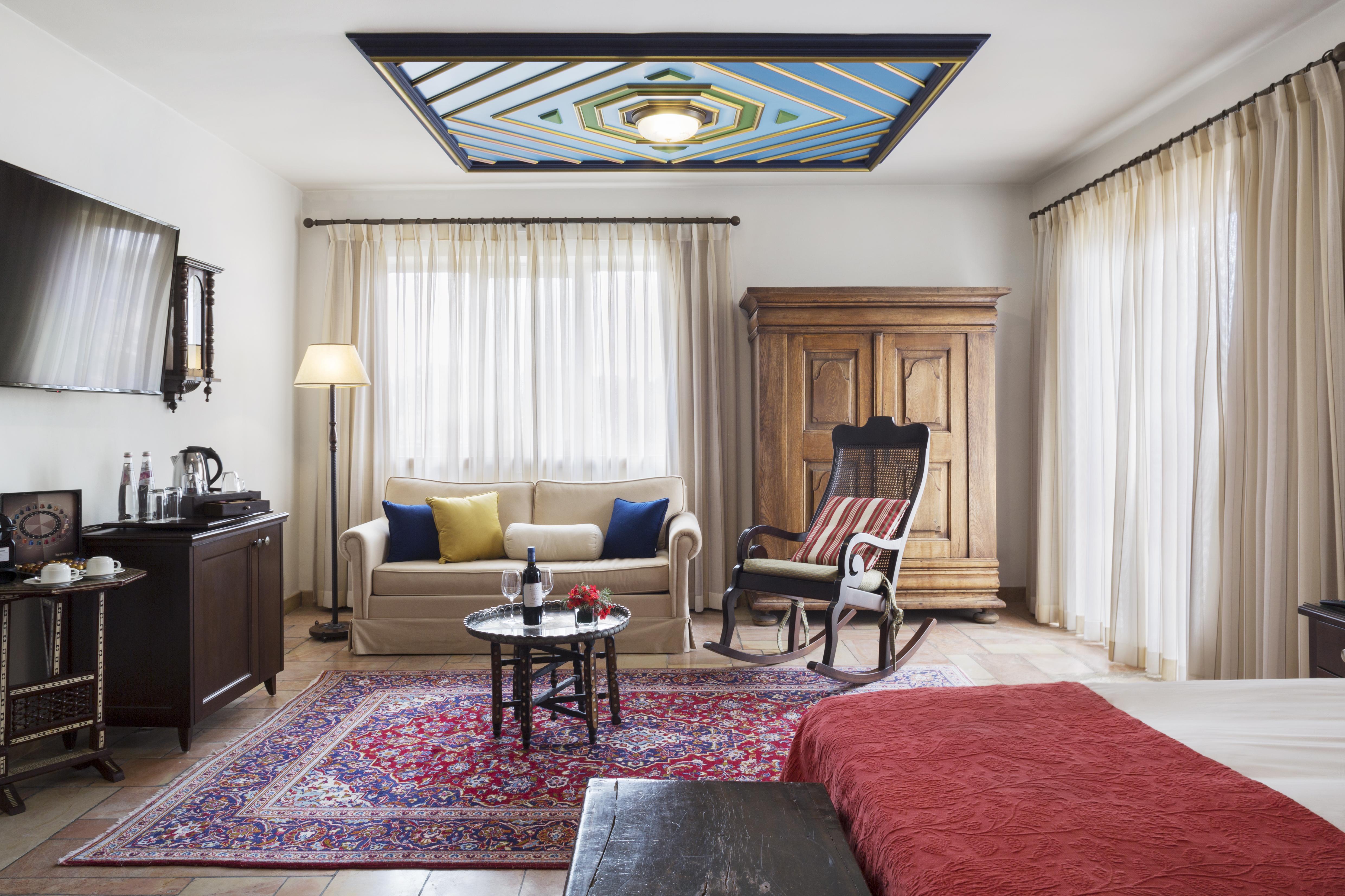 The American Colony Hotel - Small Luxury Hotels Of The World Jerozolima Zewnętrze zdjęcie A room at the hotel