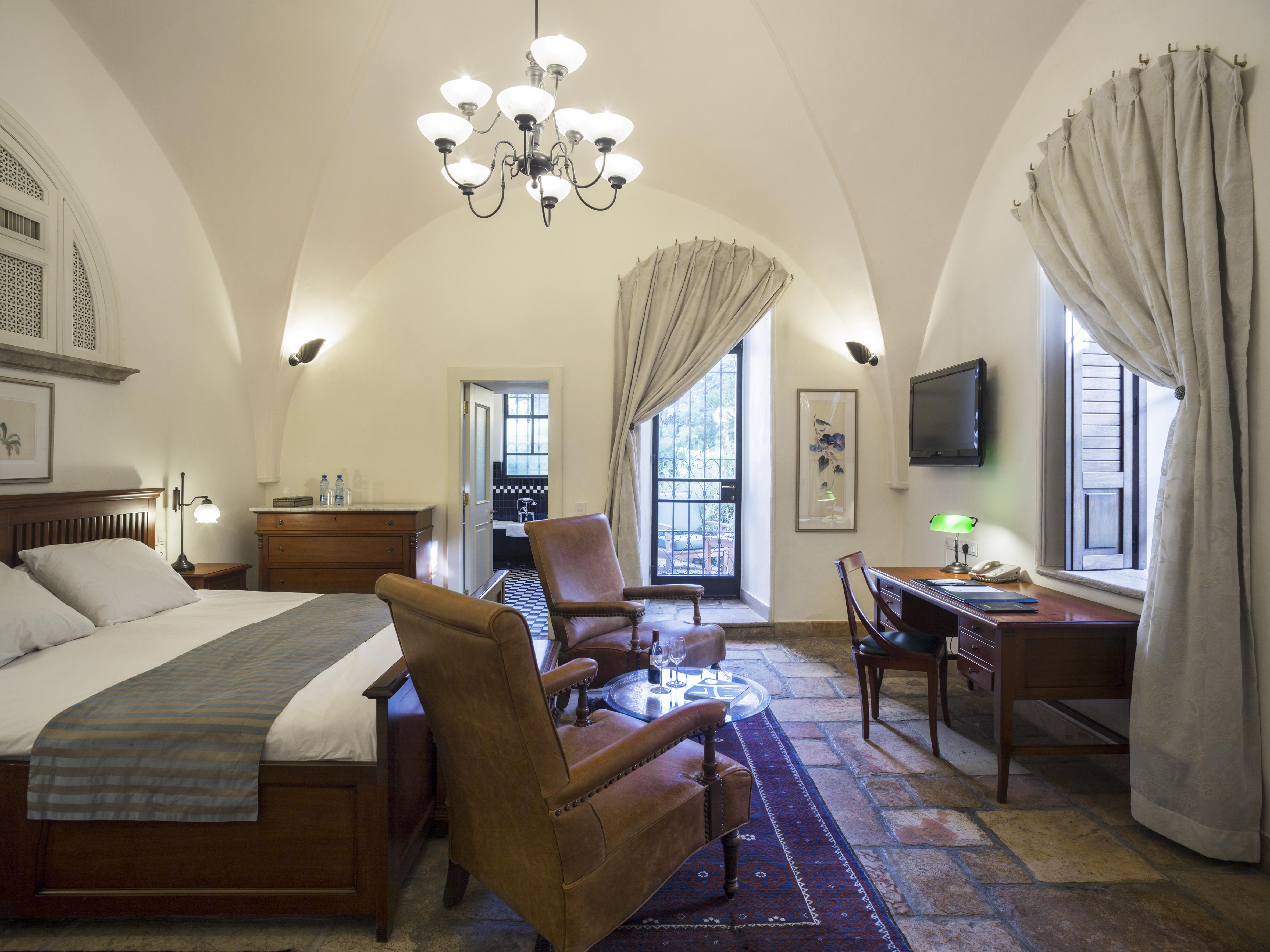 The American Colony Hotel - Small Luxury Hotels Of The World Jerozolima Zewnętrze zdjęcie A room at the hotel
