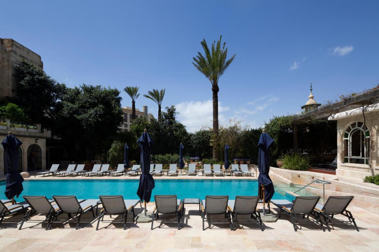 The American Colony Hotel - Small Luxury Hotels Of The World Jerozolima Zewnętrze zdjęcie The pool at the American Colony Hotel