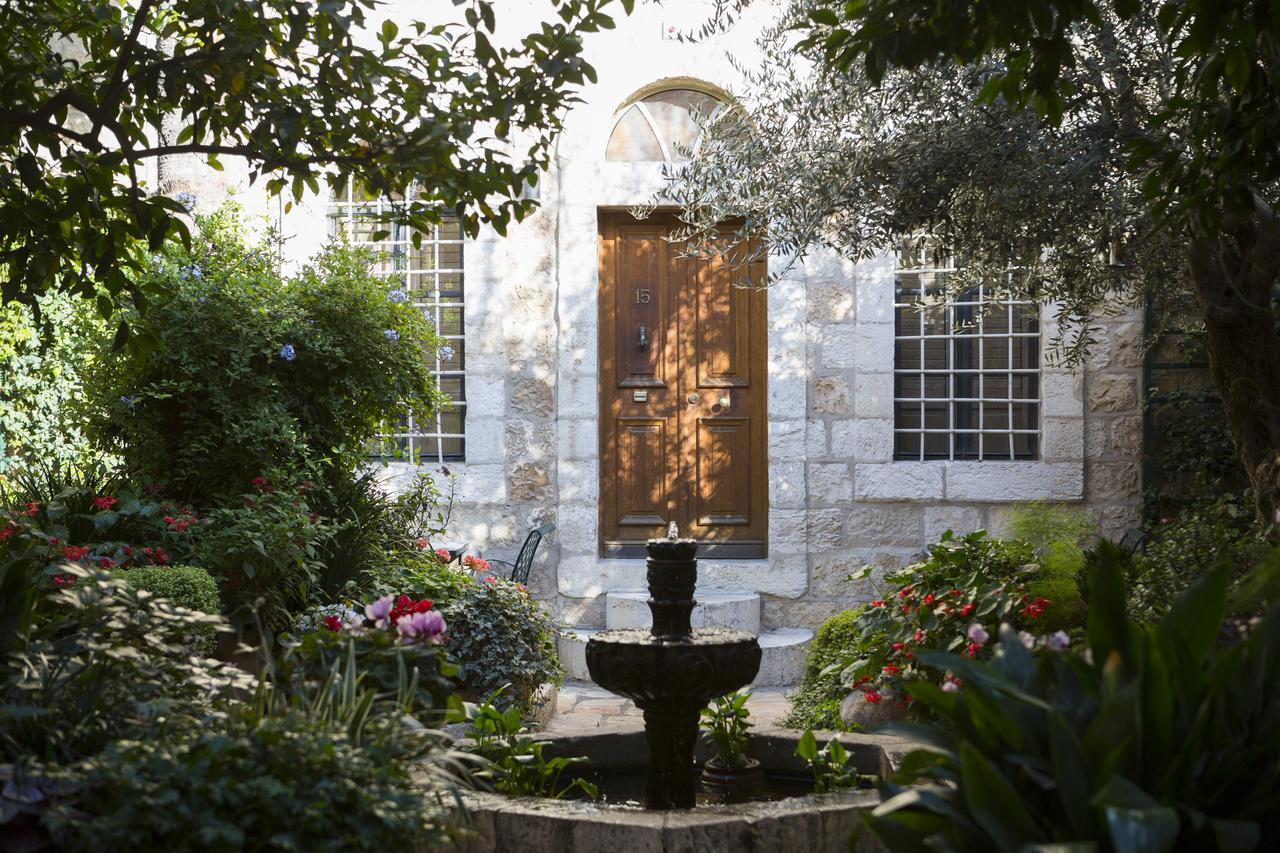 The American Colony Hotel - Small Luxury Hotels Of The World Jerozolima Zewnętrze zdjęcie The garden of the house